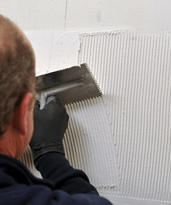 POUR LA POSE DES MOSAÏQUES OU CARREAUX DANS LES PISCINES, SALLES DE BAIN, CABINES DE DOUCHE, ESPACES BIEN-ÊTRE